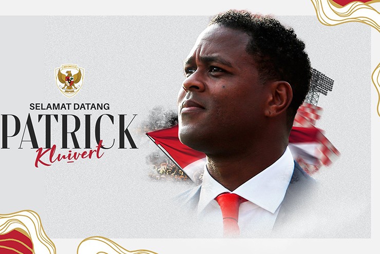 Patrick Kluivert chính thức được bổ nhiệm dẫn dắt đội tuyển Indonesia